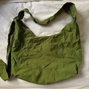 Threads Olive Green Shoulder Bag